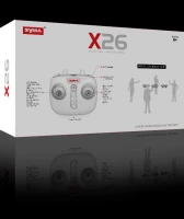 Syma KX7861 RC dron X26 s detekcí překážek, 2,4 GHz, černo-zelený