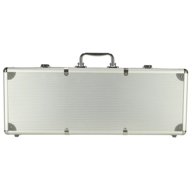 KIK KX4409 Pokerová súprava 500 žetónov, 2 balíčky kariet XXL