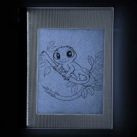 KIK KX3933 Osvetlená LED tabuľa A3, 42 x 30 cm