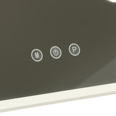 KIK KX3942 Kosmetické zrcadlo s LED osvětlením, 9 žárovek, USB, 25 x 30 cm