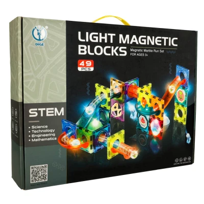 KIK KX5144 Kuličková magnetická dráha 49 dílů