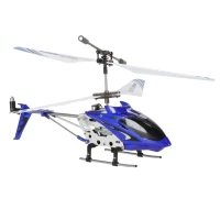 Syma KX6560 RC vrtulník S107G s gyroskopem, dálkové ovládání, modrý