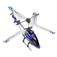 Syma KX6560 RC vrtulník S107G s gyroskopem, dálkové ovládání, modrý