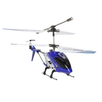 Syma KX6560 RC vrtulník S107G s gyroskopem, dálkové ovládání, modrý