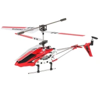 Syma KX6560 RC vrtulník S107G s gyroskopem, dálkové ovládání, červený