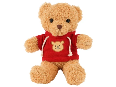 Kruzzel 26760 Měkký plyšový medvídek 30 cm, hnědý