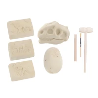 Kruzzel 26771 Sada pre malých archeológov - dinosaurie vykopávky 5 v 1