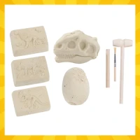 Kruzzel 26771 Sada pre malých archeológov - dinosaurie vykopávky 5 v 1