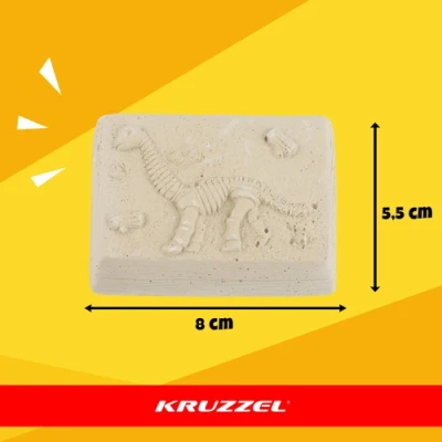 Kruzzel 26771 Sada pre malých archeológov - dinosaurie vykopávky 5 v 1