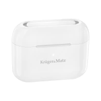 Kruger&Matz KMPM4 Bezdrôtové slúchadlá M4 PRO, Dual Driver TWS, Bluetooth 5.0, biele