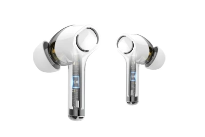Kruger&Matz KMPM4 Bezdrôtové slúchadlá M4 PRO, Dual Driver TWS, Bluetooth 5.0, biele