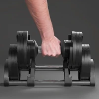 Rebel RBA-2332 Činka litinová nastavitelná 24 kg, 2 kg stupňovitě