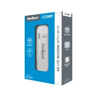 Rebel RB-0700 Mobilní WiFi router 4G LTE, až 10 uživatelů, napájení USB, bílý