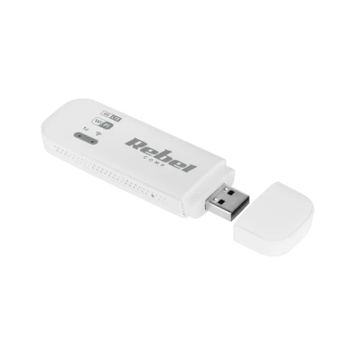Rebel RB-0700 Mobilní WiFi router 4G LTE, až 10 uživatelů, napájení USB, bílý