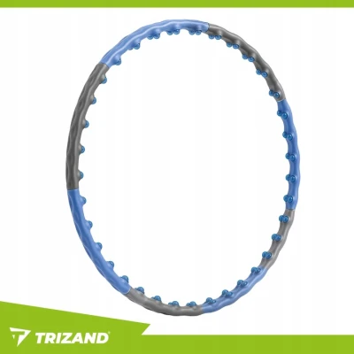 Trizand 26347 Masážní obruč Hula Hoop skládací, 100 cm