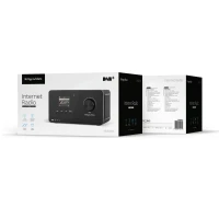 Kruger&Matz KM0816.1 Prenosné rádio, Wi-Fi, FM, DAB+, Bluetooth 5.2, čierne