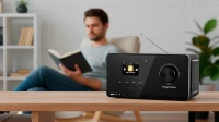 Kruger&Matz KM0816.1 Prenosné rádio, Wi-Fi, FM, DAB+, Bluetooth 5.2, čierne