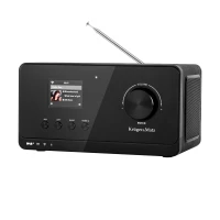 Kruger&Matz KM0816.1 Prenosné rádio, Wi-Fi, FM, DAB+, Bluetooth 5.2, čierne