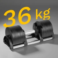 Rebel RBA-2332 Činka litinová nastavitelná 36 kg, 2 kg stupňovitě