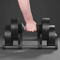 Rebel RBA-2332 Činka litinová nastavitelná 36 kg, 2 kg stupňovitě