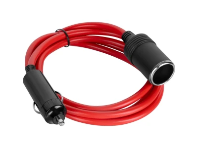 Peiying Prodlužovací kabel do autozapalovače 12 V / 24 V, délka 1,5 m, výkon 120 W