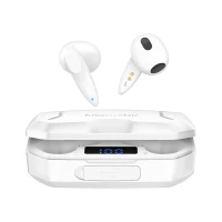 Kruger&Matz KMPM6 Bezdrôtové slúchadlá M6, Bluetooth 5.1 + EDR, 2200 mAh, biele