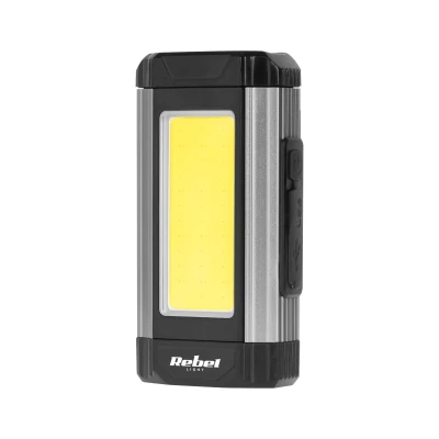 Rebel URZ0946 LED pracovní lampa 15 W, IP65, powerbanka, magnet a háček