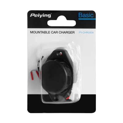 Peiying Autonabíječka USB + USB-C s funkcí Quick Charge 