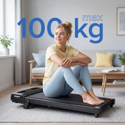 Rebel RBA-1017 Elektrický běžecký pás ACTIVE, 100 Kg, 1 - 6 km/h