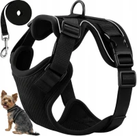 Purlov 26869 Postroj pro psa vel. XS, černý