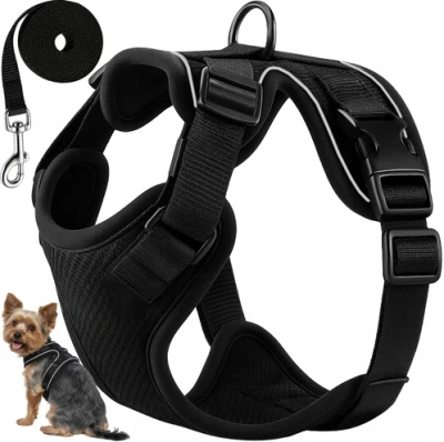 Purlov 26869 Postroj pro psa vel. XS, černý