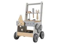 Kruzzel 24758 Dětská dílna s dřevěnými nástroji 3 v 1