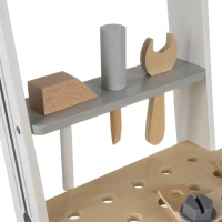 Kruzzel 24758 Dětská dílna s dřevěnými nástroji 3 v 1