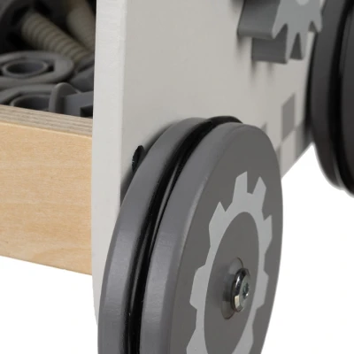 Kruzzel 24758 Dětská dílna s dřevěnými nástroji 3 v 1