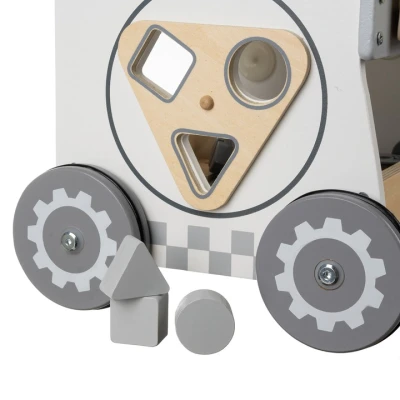 Kruzzel 24758 Dětská dílna s dřevěnými nástroji 3 v 1