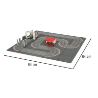 KIK KX3490 Elektrická závodní autodráha GD-03, 2 x auto, 64 x 64 cm