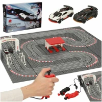 KIK KX3490 Elektrická závodní autodráha GD-03, 2 x auto, 64 x 64 cm