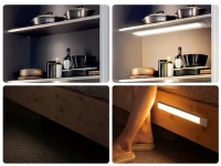 Verk 12333 LED osvetlenie pod skrinku so senzorom pohybu 30 cm, USB