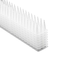 KIK KX3280 Ochranné hroty proti vtákom, 43 cm, 8 ks, biele