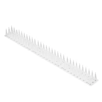 KIK KX3280 Ochranné hroty proti vtákom, 43 cm, 8 ks, biele