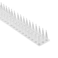KIK KX3280 Ochranné hroty proti vtákom, 43 cm, 8 ks, biele