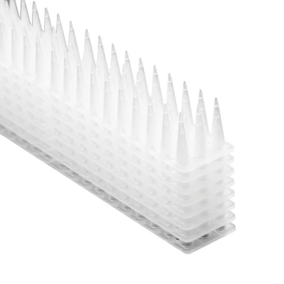 KIK KX3280 Ochranné hroty proti vtákom, 43 cm, 8 ks, biele