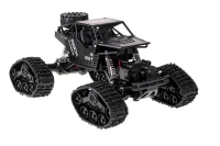 KIK KX6967 RC auto 2v1 Rock Crawler 4x4 - pásy i kola,1:16, 2,4 GHz, černé