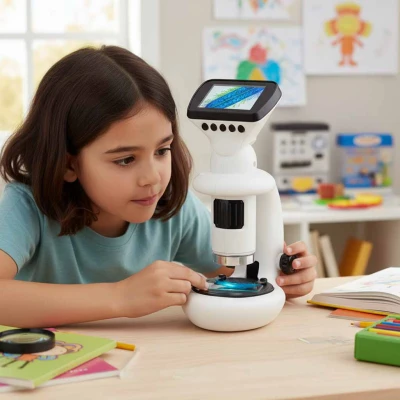 KIK KX2915 Digitální mikroskop s LCD, Wi-Fi, 200x - 1000x