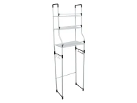 Verk 27359 Úložný regál se 3 policemi nad pračku 157 x 64 x 17 cm, bílý