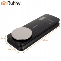 Ruhhy 24756 Vakuová svářečka fólií s váhou 120 W, 80 kPa, černá