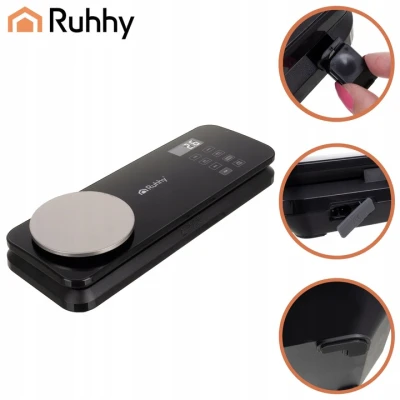 Ruhhy 24756 Vakuová svářečka fólií s váhou 120 W, 80 kPa, černá