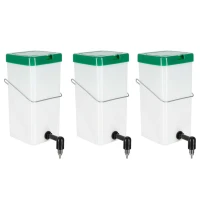 KIK KX2983 Napáječka pro králíky a hlodavce, 1l napaječka, sada 3 kusů