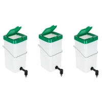 KIK KX2983 Napáječka pro králíky a hlodavce, 1l napaječka, sada 3 kusů