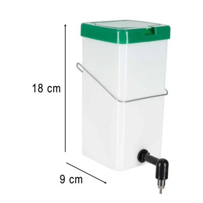 KIK KX2983 Napáječka pro králíky a hlodavce, 1l napaječka, sada 3 kusů